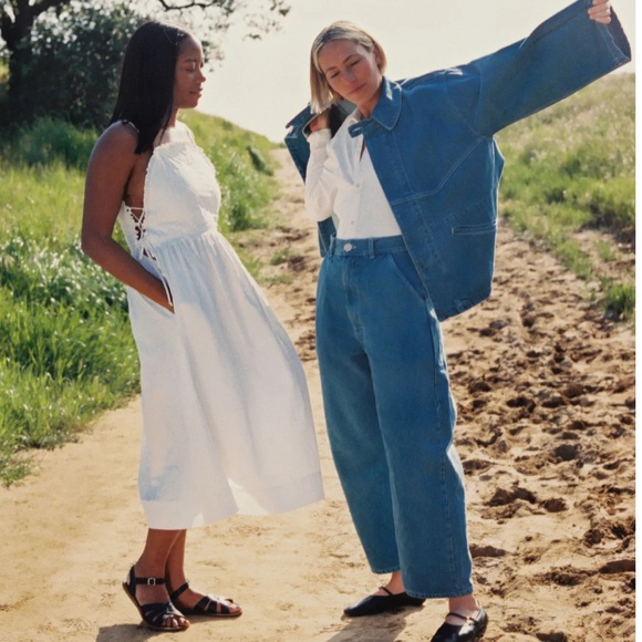 Rudy Jude Lace Back Big Jean - Pale Indigo - Picture 3 of 5